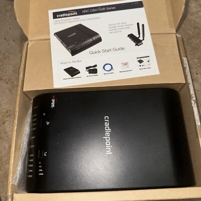 Cradlepoint CBA750B Mobile Broadband Wireless Router No Antennas - Image 1 of 4