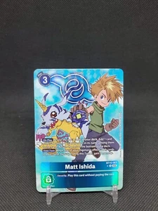 Matt Ishida BT15-083 R Alternate Art Exceed Apocalypse NM Digimon Card - Bild 1 von 2