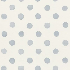 Rasch Tapete 252033 Vlies Kindertapete Punkte Blau PVC frei (3,54€/1qm) - Bild 1 von 6