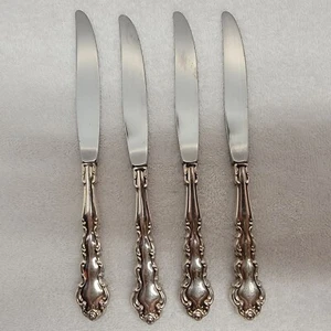 Oneida Community BEETHOVEN Silverplate Betty Crocker Flatware 4 BUTTER KNIVES - Picture 1 of 24