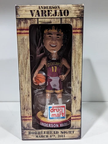 Anderson Varejao Bobblehead 2011 Cleveland Cavaliers 03/08/11 Drug Mart Cover
