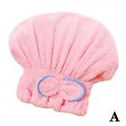 1x Quick Dry Hair Turban Hair Drying Towel Wrap Turban Head Hat Bun Caps Shower