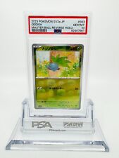 PSA 10 Pokemon Card Oddish Master Ball Reverse Holo 043/165 151 2023 JAPAN