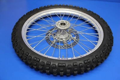 1993 93-98 KX250 KX125 conjunto de roda dianteira cubo centro pneu raios 21x1.60 KX500 - Imagem 1 de 4