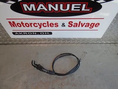 Kawasaki Ninja ZX6R ZX600R 2012 cables de acelerador OEM 54012-0277 3 k millas Foto 1 de 4