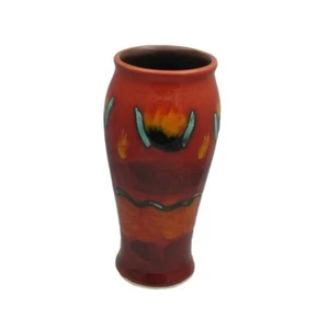 Anita Harris Art Pottery Magma Volcanic Design 17cm Vase Exclusive Design - Picture 1 of 1