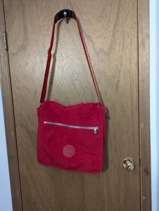 Kipling Nylon Travel Shoulder Laptop Messenger Bag Large Compartments - Picture 1 of 7