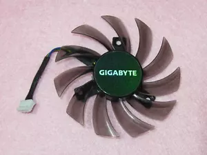 75mm GIGABYTE Windforce 3X Series GTX 680 770 780 GPU Fan Replacement 4Pin R62b - Picture 1 of 4