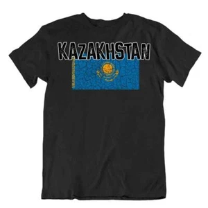 Camiseta Bandera Kazajstán Moda País Souvenir Regalo Camiseta Logotipo del Orgullo - Imagen 1 de 8