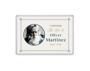 Imán de nevera In Loving Memory - Grande - Personalizado - Regalo de recuerdo - Imagen 1 de 5