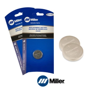 Genuine Miller 217043 Lithium Welding Helmet Battery (2 Pack) - Picture 1 of 1