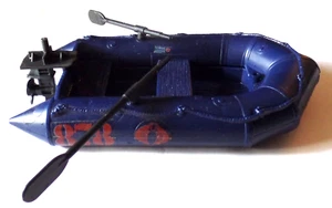 Vintage Distressed 1985 HASBRO 878 M-3869 Military Boat Toy - Foto 1 di 7