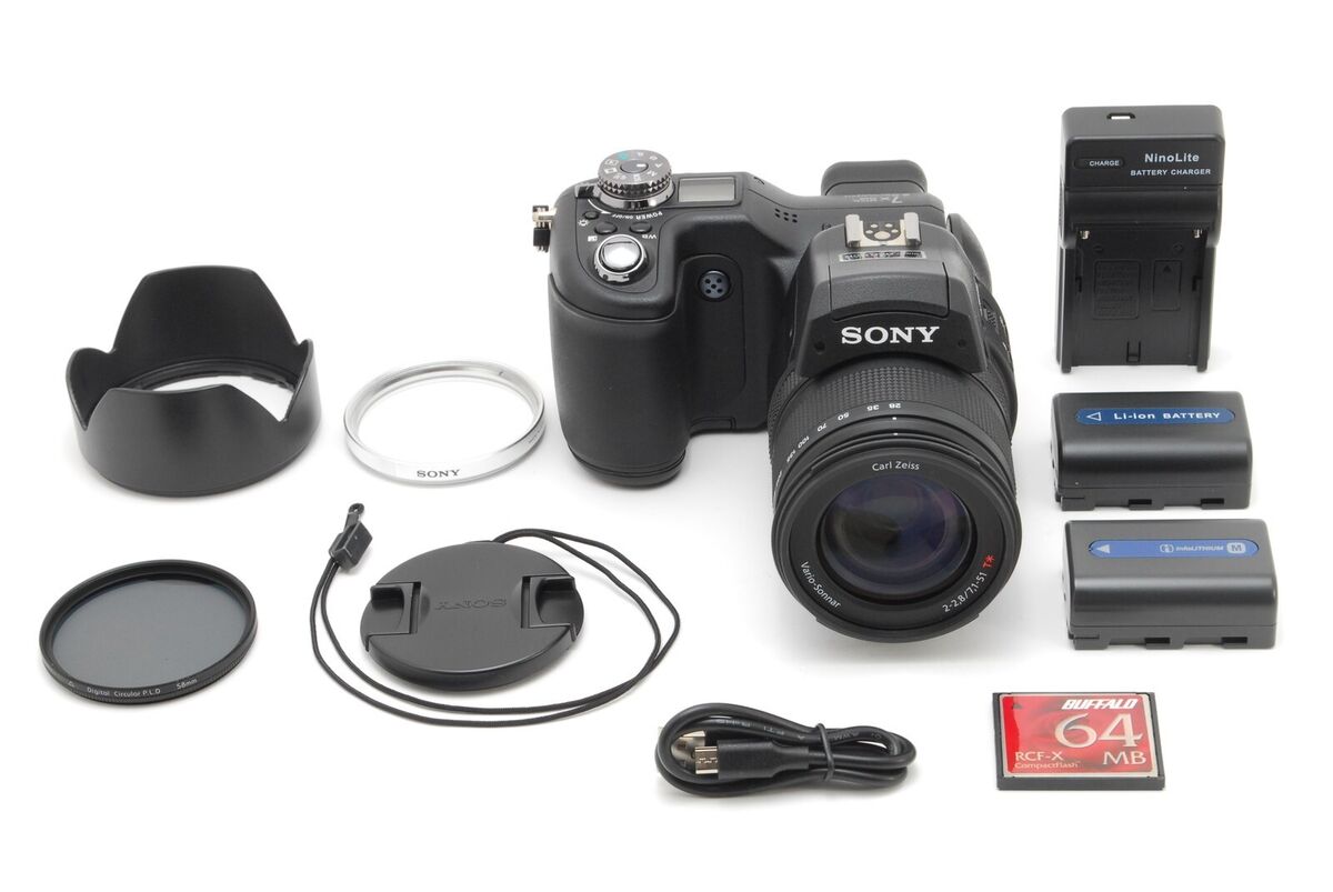Sony Cyber-shot DSC-F828 Digital Cameras 8-9.9 MP Maximum Sony Cyber-shot DSC-F828 Digital Cameras 8-9.9 MP Maximum