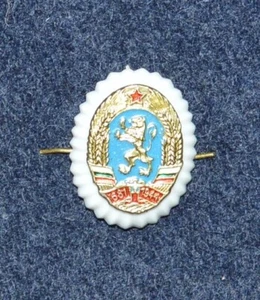 Gorra policía búlgara insignia escarapela mod. Años 80 - Imagen 1 de 2