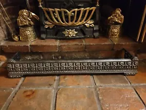 Late 18 Century Cast Iron Fire Surround - Picture 1 of 7