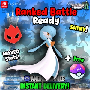 ✨ Shiny 6IV Gardevoir ✨ ALPHA✨ MODEST MAXED STATS ✨ Pokemon Legends ZA - Picture 1 of 3