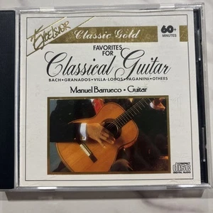 Favorites For Classical Guitar by MANUEL BARRUECO (CD, 1981) Excelsior - Imagen 1 de 2