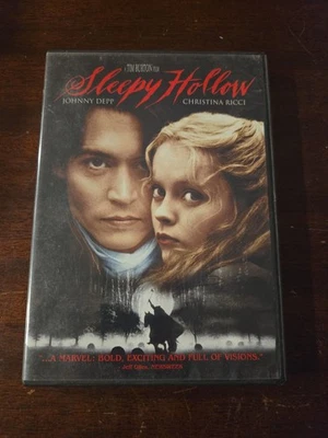SLEEPY HOLLOW - JOHNNY DEPP CHRISTINA RICCI -  DVD - Image 1 of 3