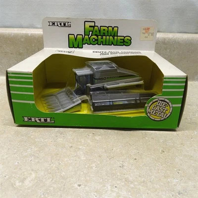 Máquinas agrícolas Ertl Deutz-Allis de colección recolector combinado en caja, fundido a presión 1987 Foto 1 de 4