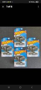 Hot Wheels 2025 Negro Personalizado '56 Ford Truck CelebrationRacers Envío GRATIS Lote de 4 - Imagen 1 de 5