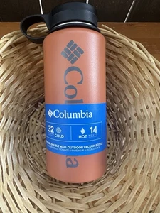 32oz Columbia Double Wall Outdoor Vacuum Tumbler Stainless Steel Water Bottle  - Picture 1 of 9