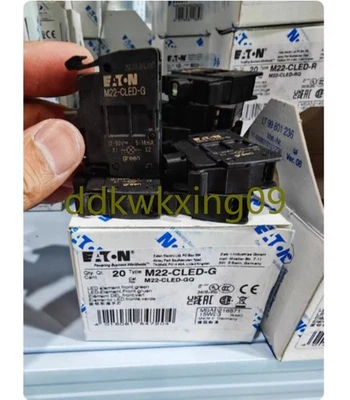 1PCS NEW EATON MOLELLER M22-CLED-G lamp holder module UL CSA - Image 1 of 3