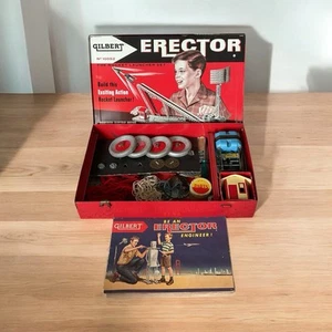 Gilbert Erector Raketenwerfer Set #10052 Technik Komplex Spielzeug BESCHREIBUNG LESEN - Bild 1 von 19