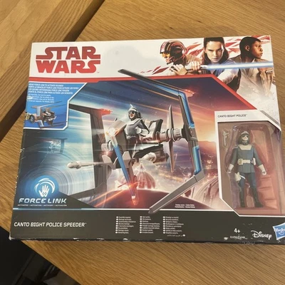 Star Wars - The Last Jedi - Force Link - Canto Bight Police Speeder with figure  - Image 1 of 4