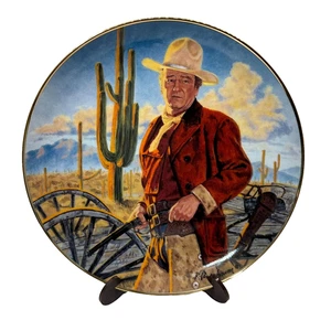 Franklin Mint Coll. Plate "John Wayne, Champion of the West" Robert Tanenbaum - Picture 1 of 3
