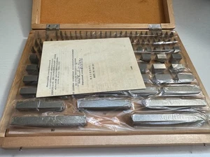 Precision Metric Gauge Block (112 pcs) Class 2 Top Grade ! Endmass Satz USSR! - Picture 1 of 11