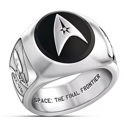 Star Trek Spaceship Space It’s The Final Frontier Ring  - Image 1 of 4