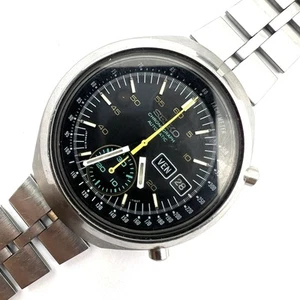 Orologio Cronografo Automatico SEIKO 6139-7100 HELMET DARTH VADER Vintage Uomo - Foto 1 di 21