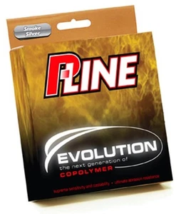 P-Line Evolution Copolymer Fishing line 4# 300yd Smoke Silver - Picture 1 of 2