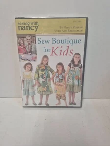 Sewing with Nancy DVD Sew Boutique for Kids Nancy Zieman with Amy Barickman NEW - Picture 1 of 2