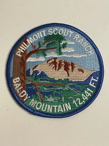 PHILMONT SCOUT RANCH * BALDY MOUNTAIN PATCH * 3 1/2 INCH - Bild 1 von 2