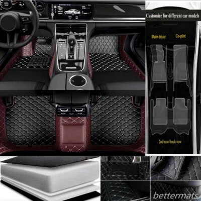 Fit Volkswagen Tavendor T-Cross Viloran Car Floor Mats Auto Carpet Handmade - Image 1 of 4