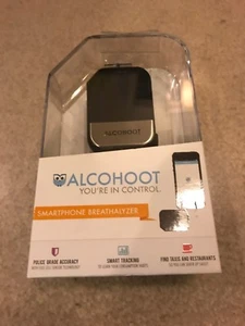 Brand New ALCOHOOT SMARTPHONE BREATHALYZER AHT101 BLACK - Picture 1 of 3