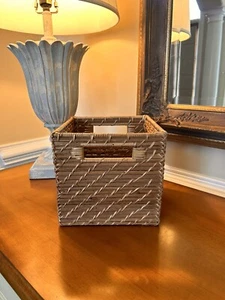 Pottery Barn Kids Quinn Basket Tan NWOT NWOB - Picture 1 of 3