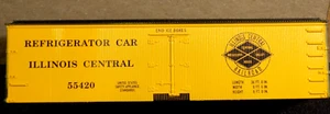 Nuevo en caja MDC Illinois Central Old Time Frigor Car #3166 HO Escala 1:87 Kit - Imagen 1 de 6