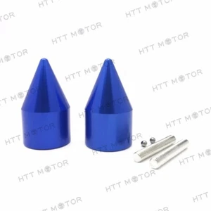 Extremo de barra de picos azul para Suzuki GSXR600 700 96-13/GSXR1000 01-13/GSX1300R 99-12 - Imagen 1 de 8