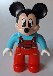 Lego Duplo Mickey Maus Mouse Hose rot Latzhose Figur Zubehör 10829 - Bild 1 von 2