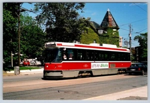 TTC CLRV Streetcar #4060 Wilson Park Rd, King Street Toronto Fujifilm 4x6 Print - Picture 1 of 2