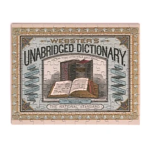 NEW Webster's Unabridged Dictionary Jig Saw Jigsaw Puzzle 252 pieces, 11" by 14" - Picture 1 of 2