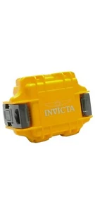INVICTA 1 ONE SLOT YELLOW COLLECTORS WATCH BOX CASE IPM10 - Picture 1 of 3