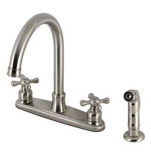 Kingston Brass FB7798AXSP Victorian 8-Inch Centerset Kitchen Faucet - Picture 1 of 15