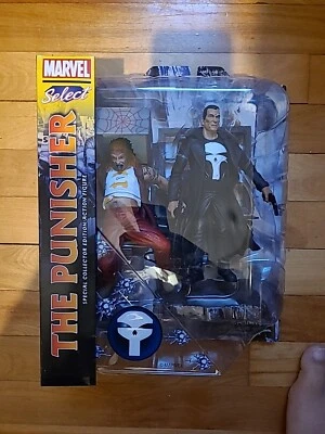 Punisher Marvel Select Diamond Select Special Collector Action Figure NEW SEALED - Image 1 of 2