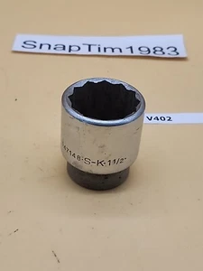 S-K 3/4" Drive 12-Point 1- 1/2" Socket # 47148 USA - Bild 1 von 5