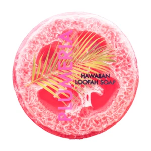 Maui Soap Co Loofah Seife - Plumeria mit Meersalz & Kukui Öl - Bild 1 von 2
