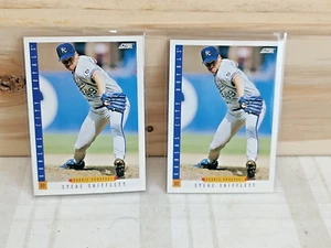 Set Of 2--1993 Score Steve Shifflett Kansas City Royals #266 - Picture 1 of 7
