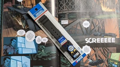 SEIKO DAL1BP 22mm FLAT Z22 TUNA 7548 TURTLE 6306 6309 ARNIE 7002 SKX DIVER - Image 1 of 4